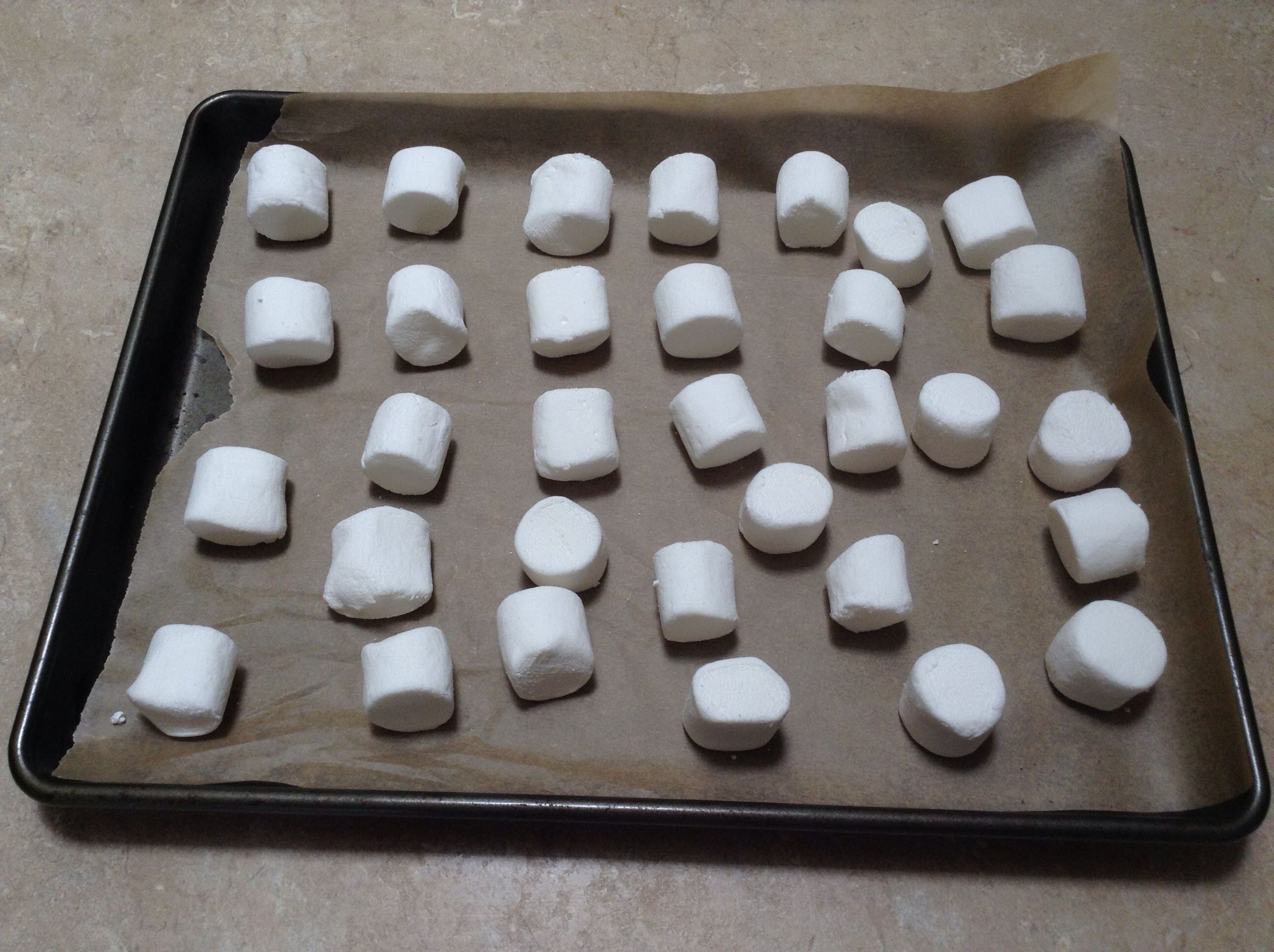 Rainy Day Quick and Easy Oven Roasted Marshmallows 4 Steps