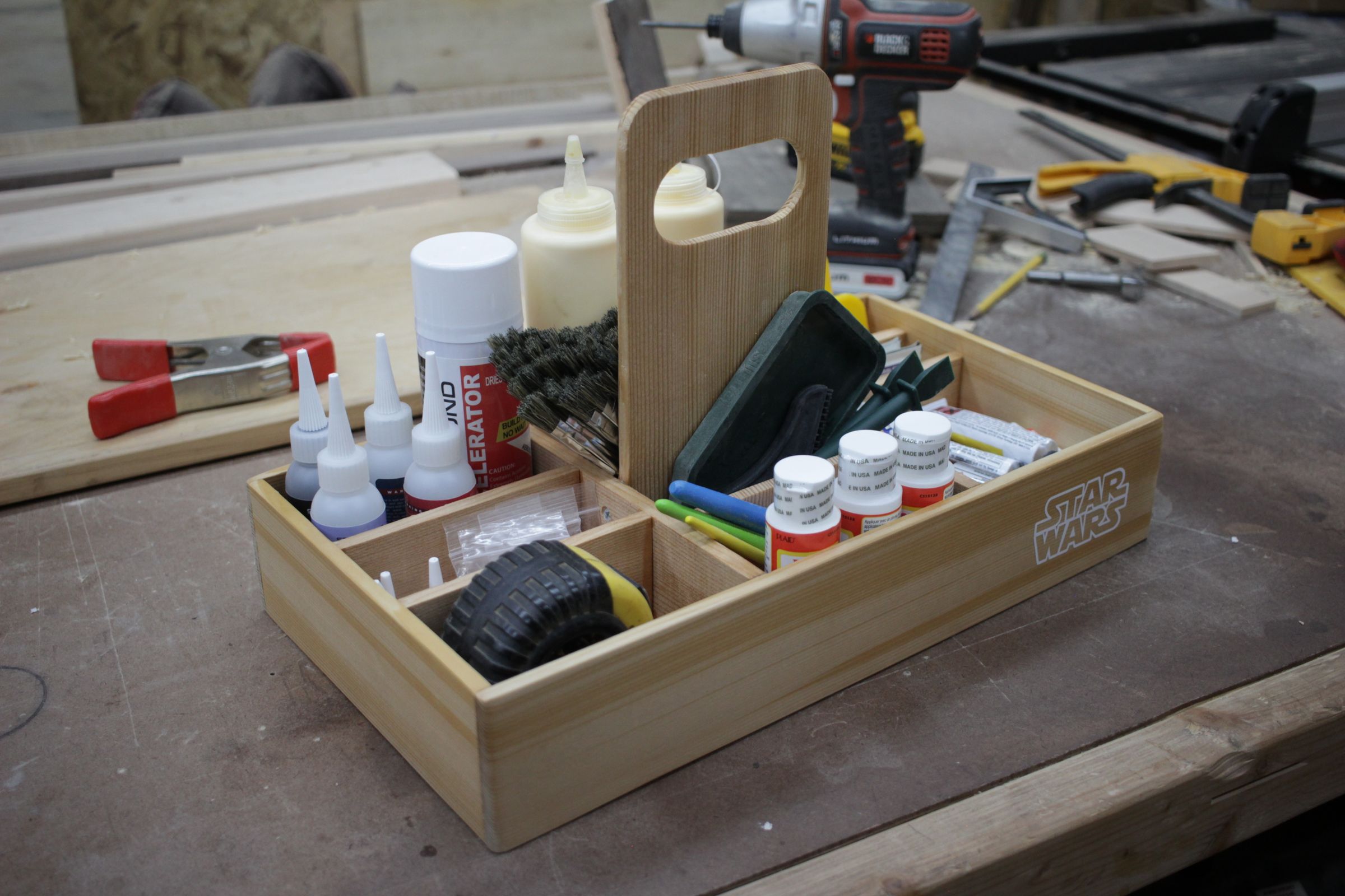 Glue Caddy 5 Steps (with Pictures) Instructables