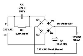 Transformer Less 12V Power Supply Out of LED Bulb - Instructables