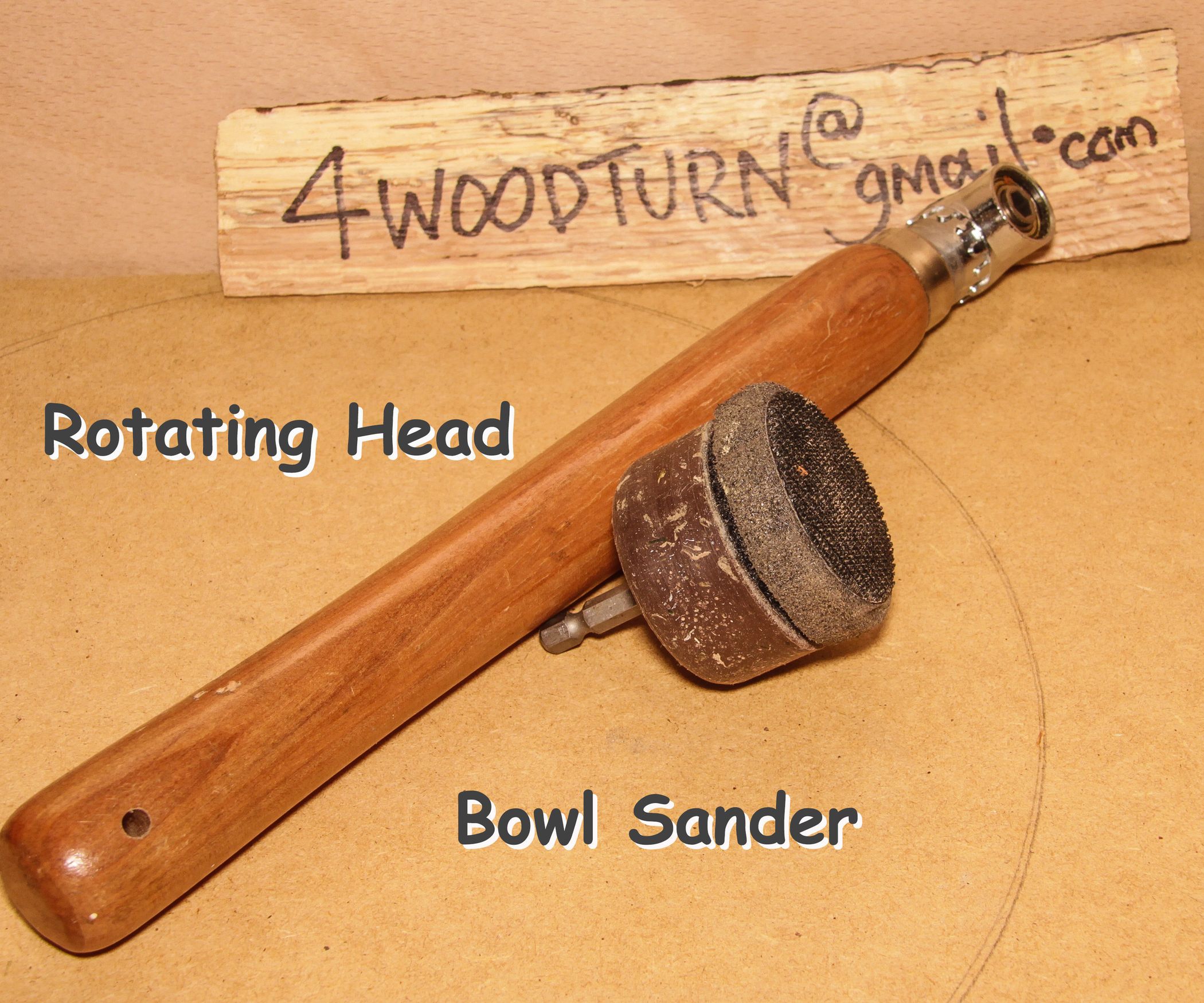 WOODTURNING BOWL SANDER 6 Steps Instructables