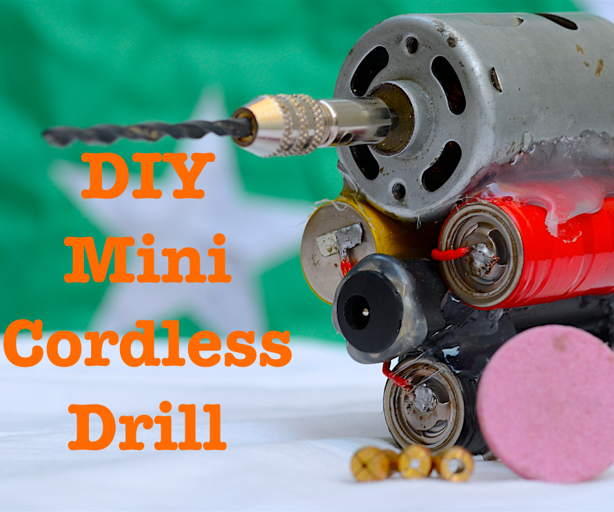DIY Mini Cordless Drill/Dremel Tool 
