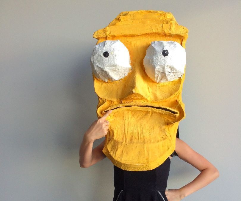 Rick and Morty Giant Head (Cromulon) 5 Steps (with Pictures