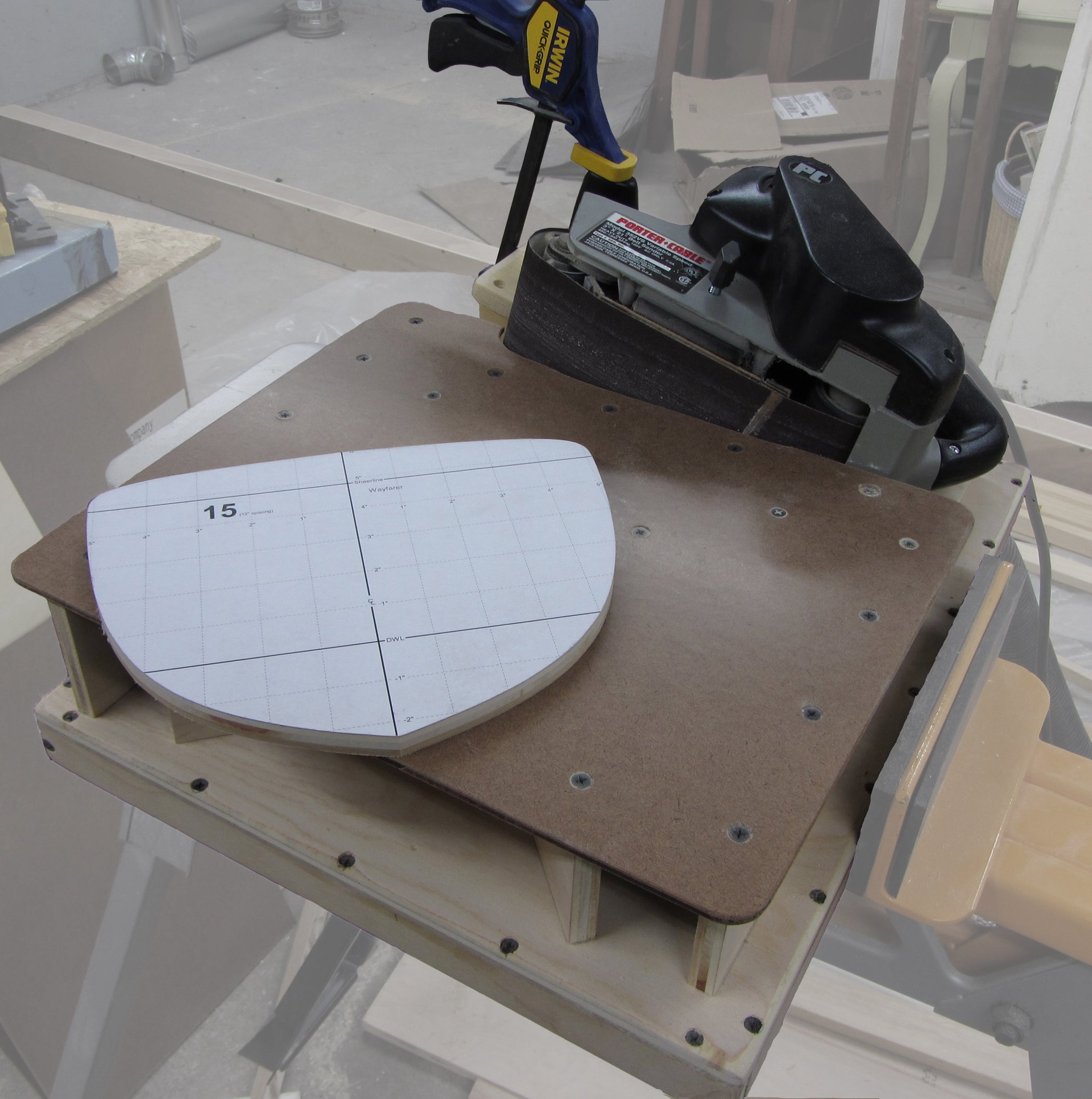 Belt Sander Stand Table for EdgeSanding 7 Steps Instructables