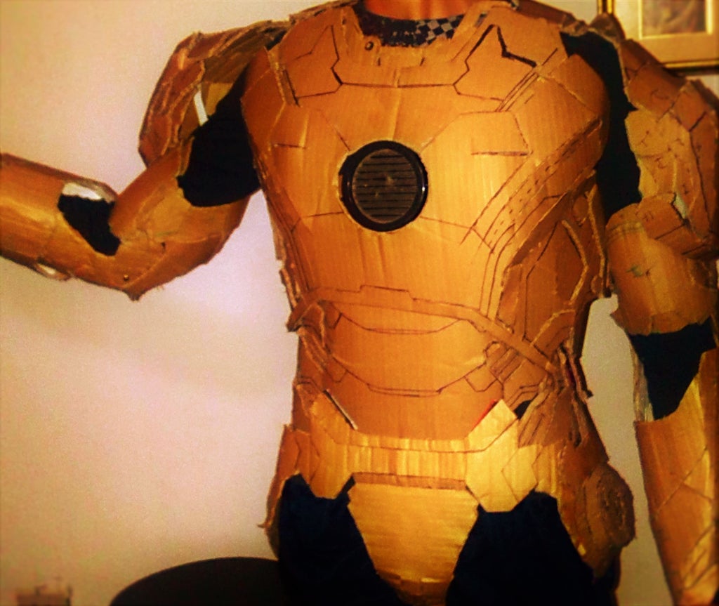 Awesome And Cheap Iron Man Mark 42 43 Armor 8 Steps With Pictures Instructables
