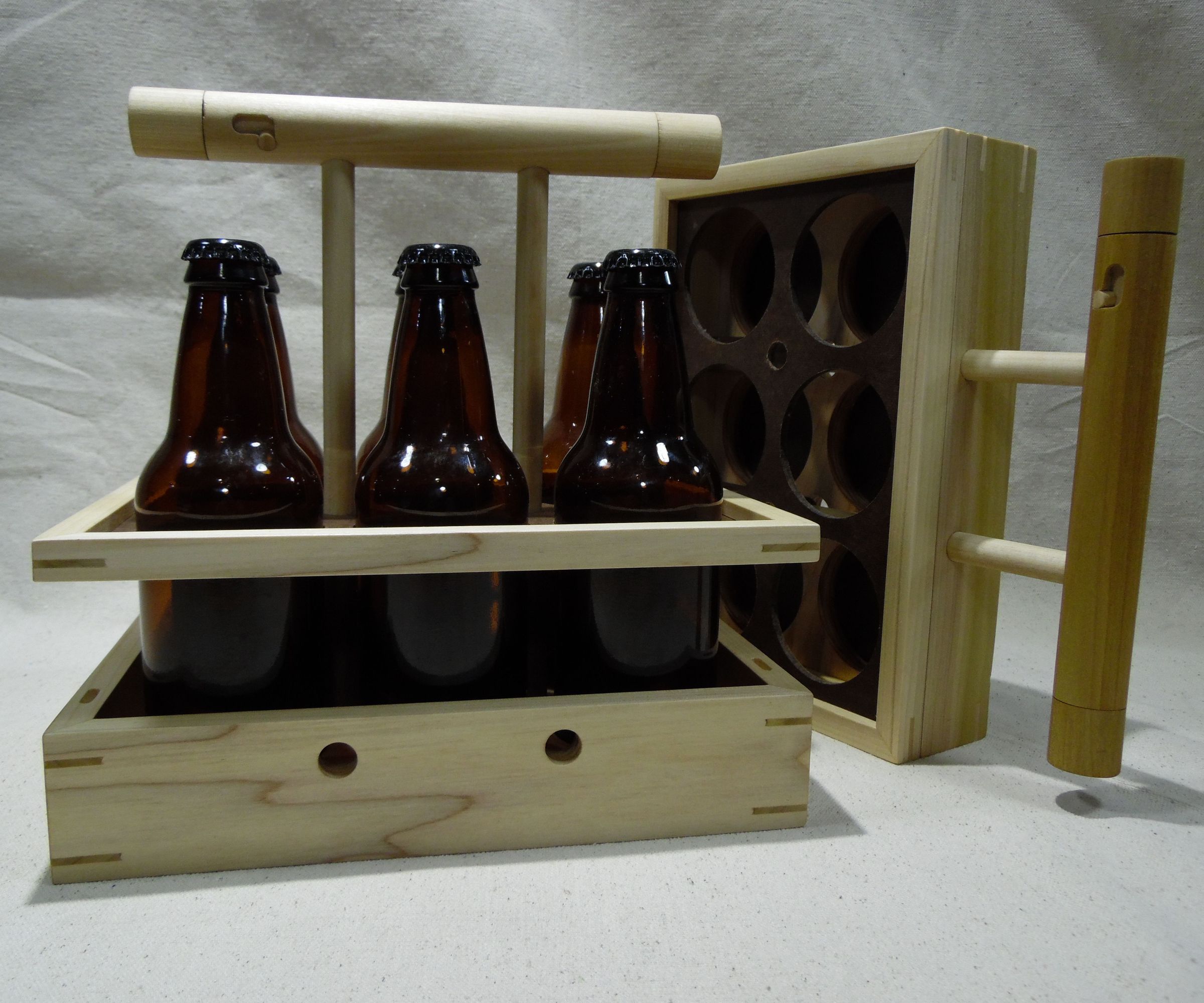The Flat Pack Beer Caddy