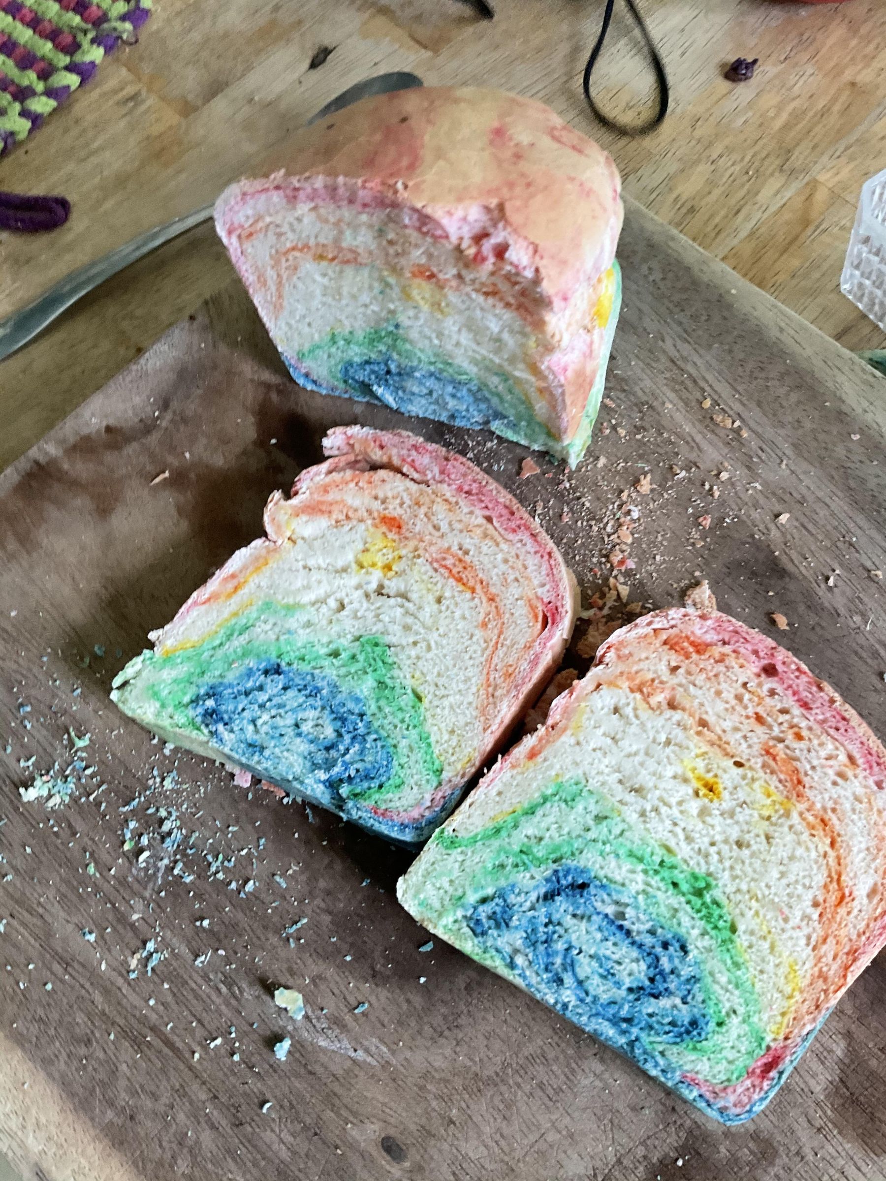 Rainbow Swirl Bread : 11 Steps (with Pictures) - Instructables