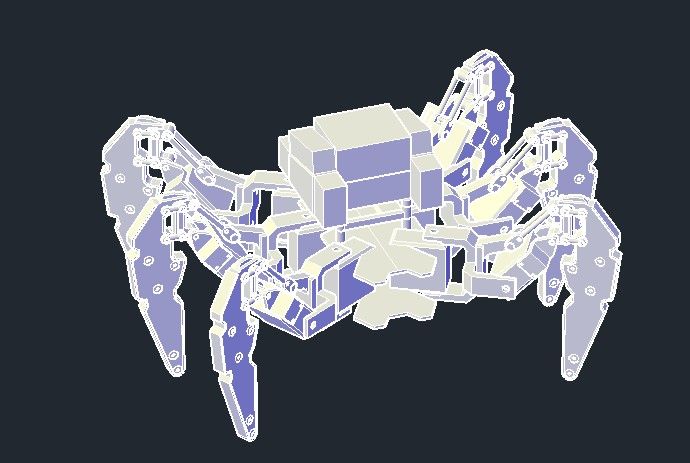 hexapod robot design