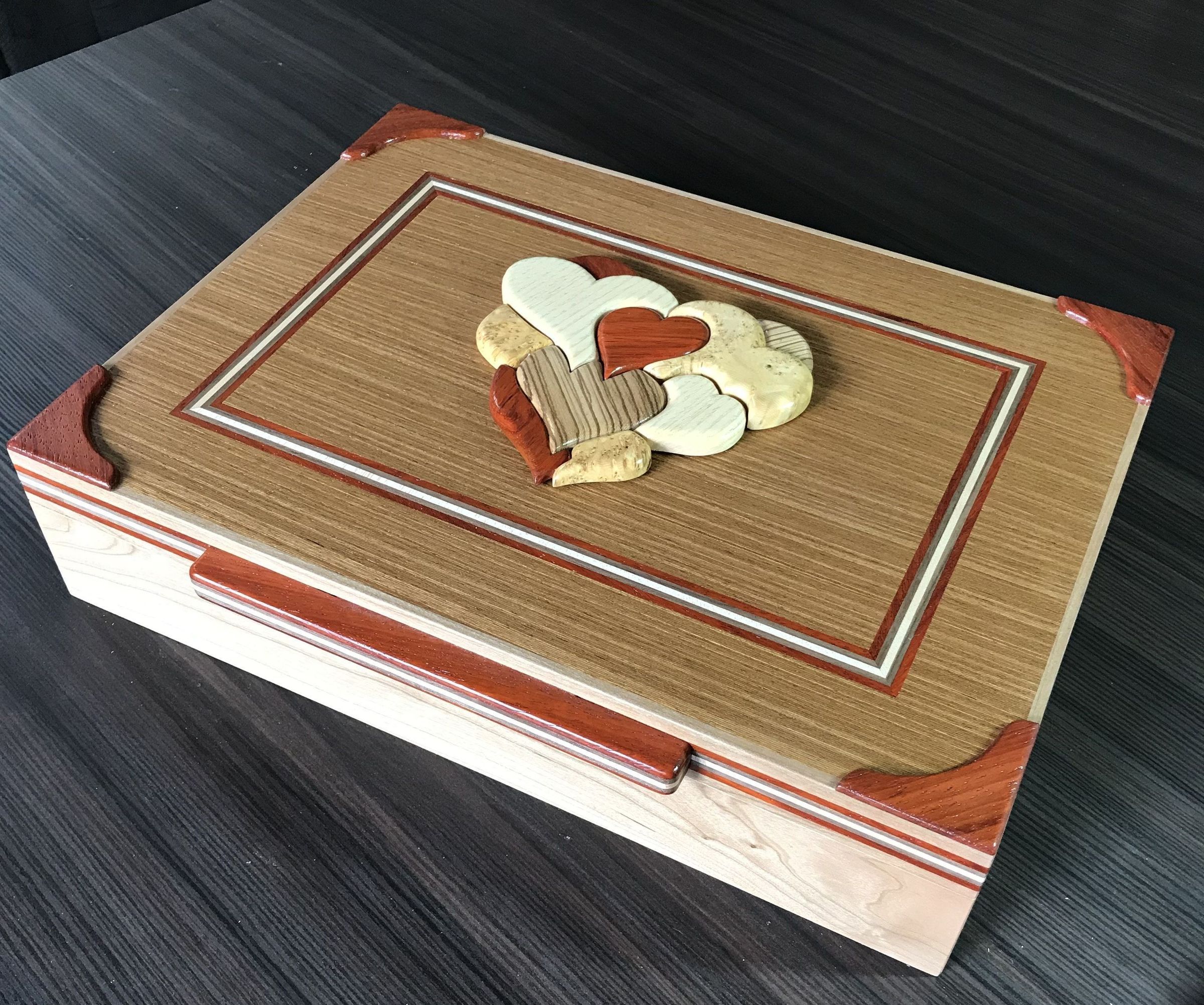 all my hearts, combination puzzle box DIY Project DIY Project Image