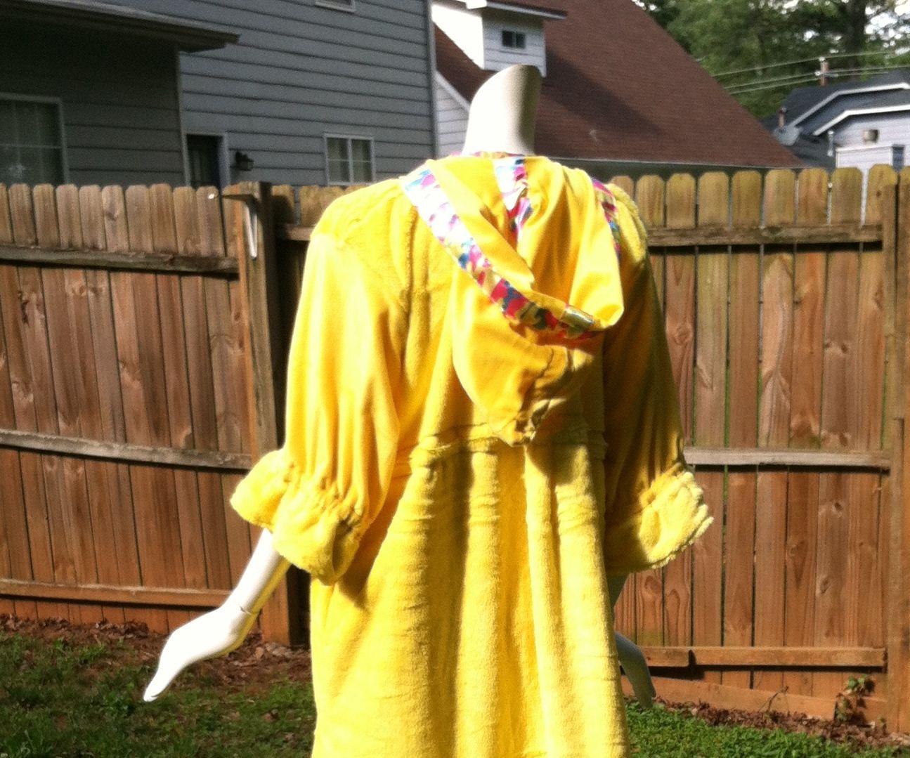 Hooded Jacket From Throw Blanket