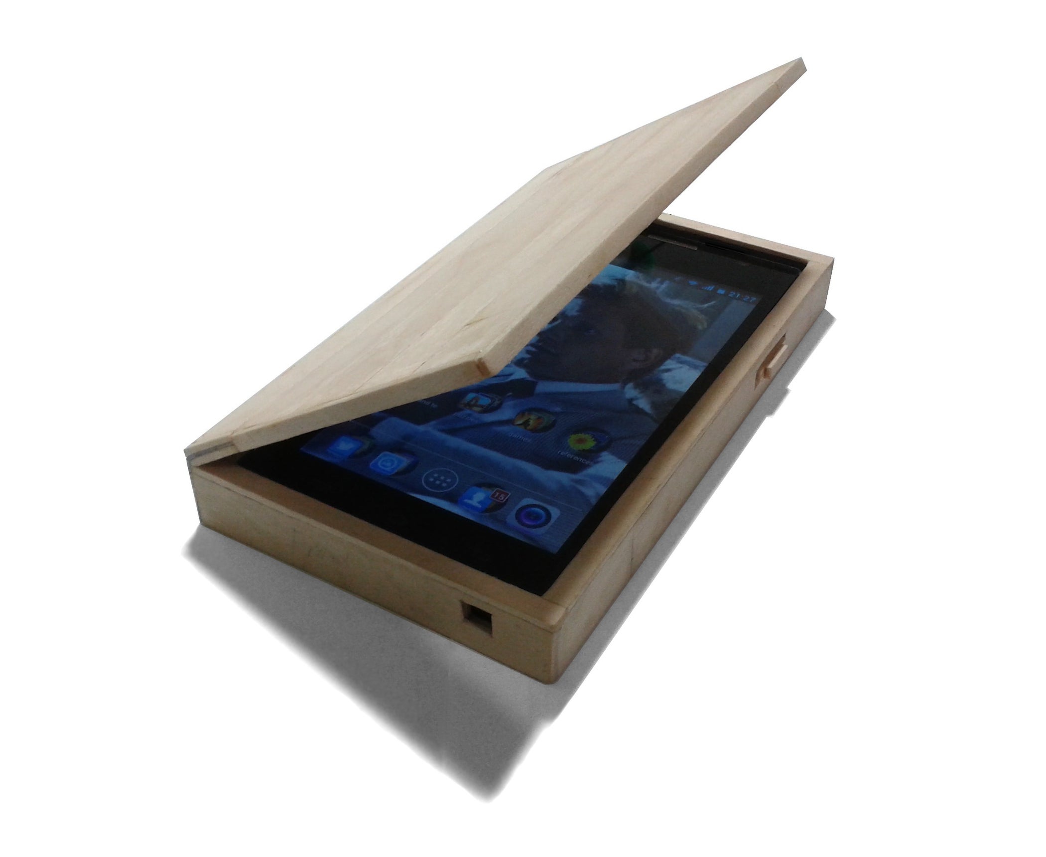 Phone Case Made Out of Popsicle Sticks 12 Steps (with Pictures