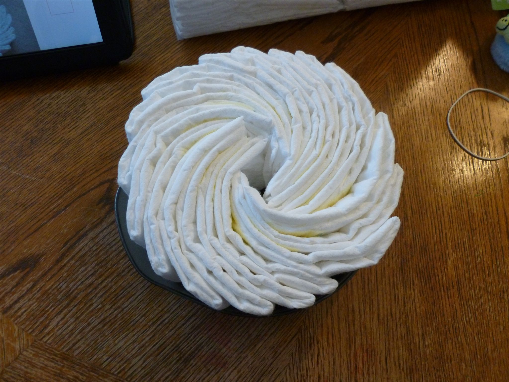 diaper motorcycle baby shower gift