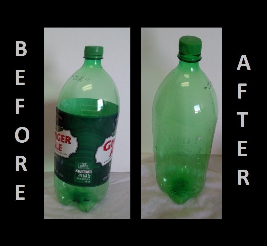 Easy Label Removal From Plastic Bottles : 4 Steps (with ...