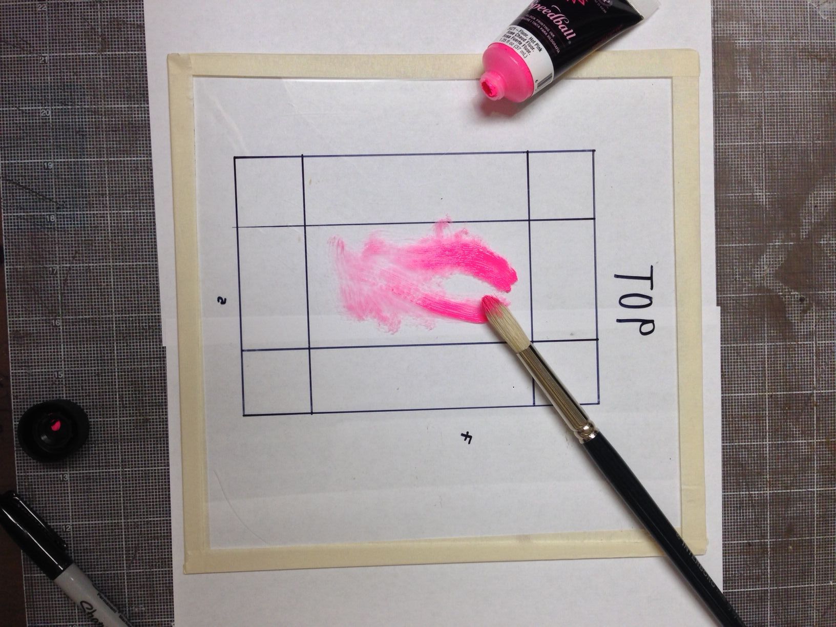 How to Create a Monoprint Using Oil Based Printmaking Ink 9 Steps