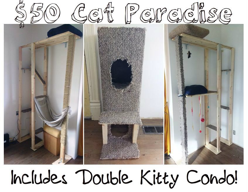 diy kitty condo