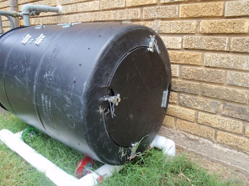 Rolling Compost Drum Instructables