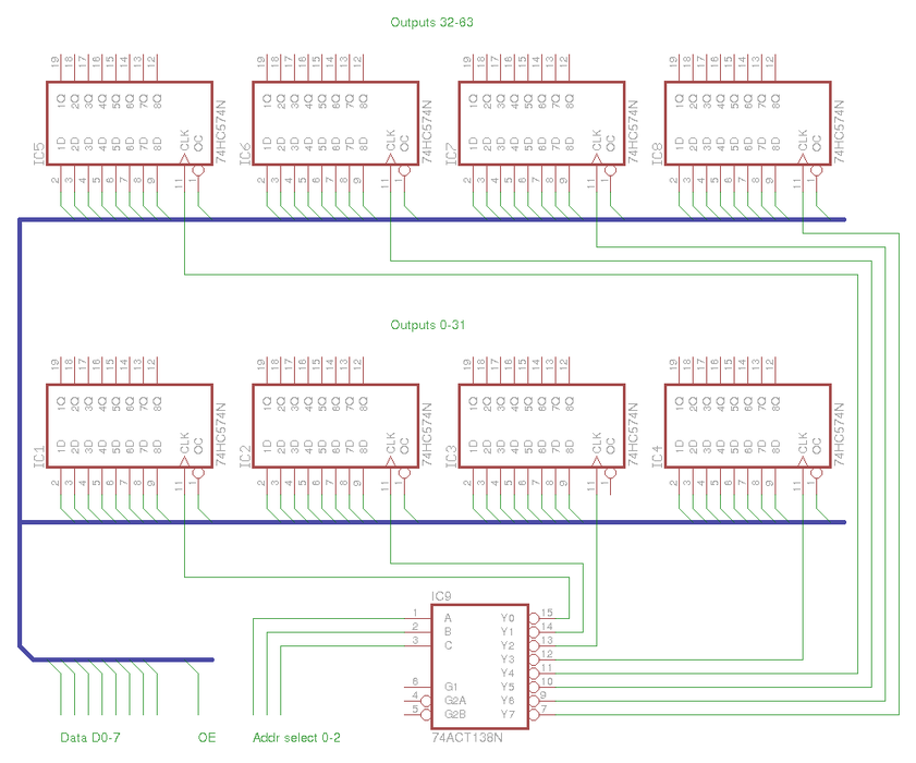 IO Port Expansion, More Multiplexing