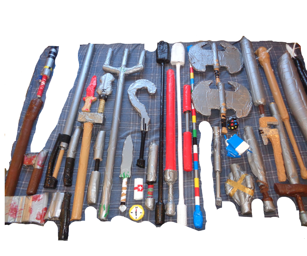 Duct Tape Weapons 6 Steps Instructables