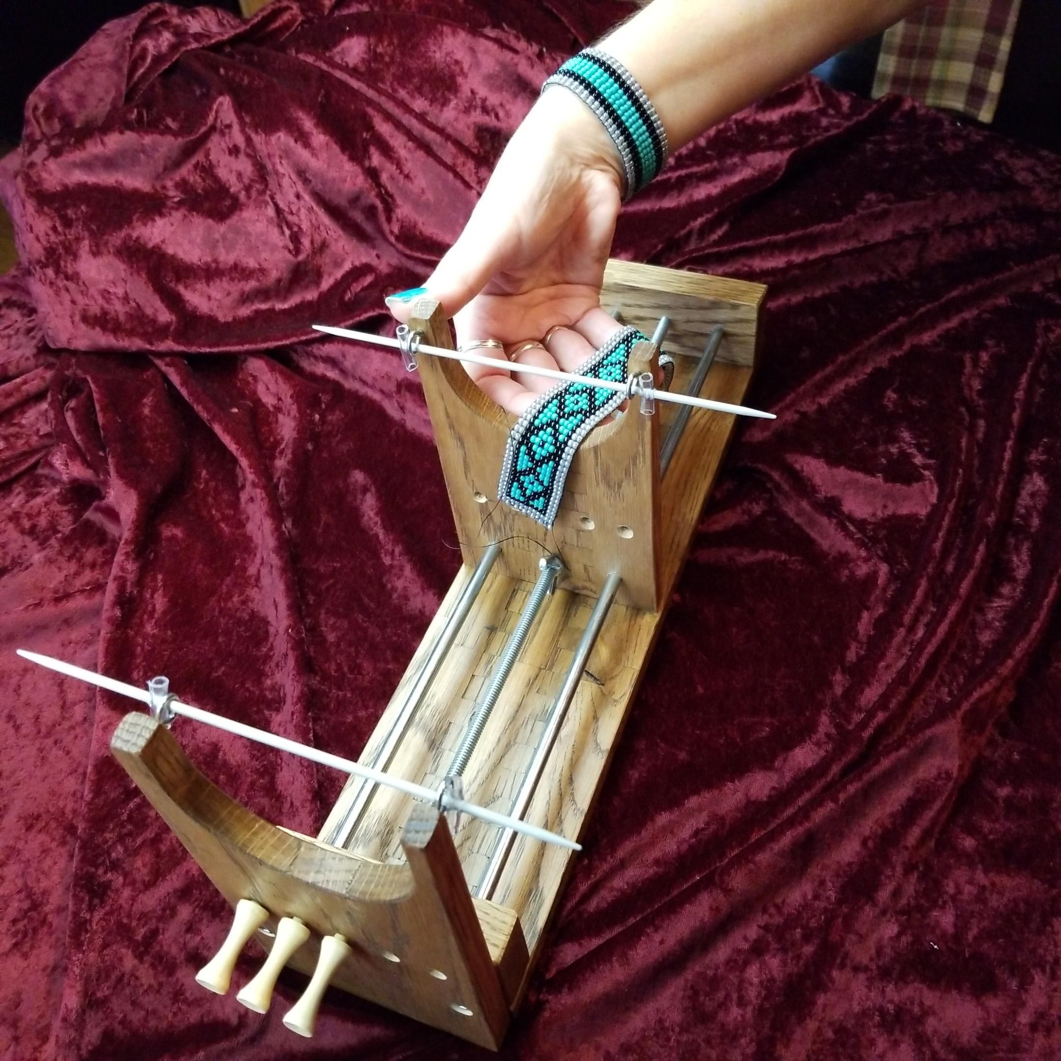 Make a Bead Loom and Bracelet 44 Steps (with Pictures) Instructables