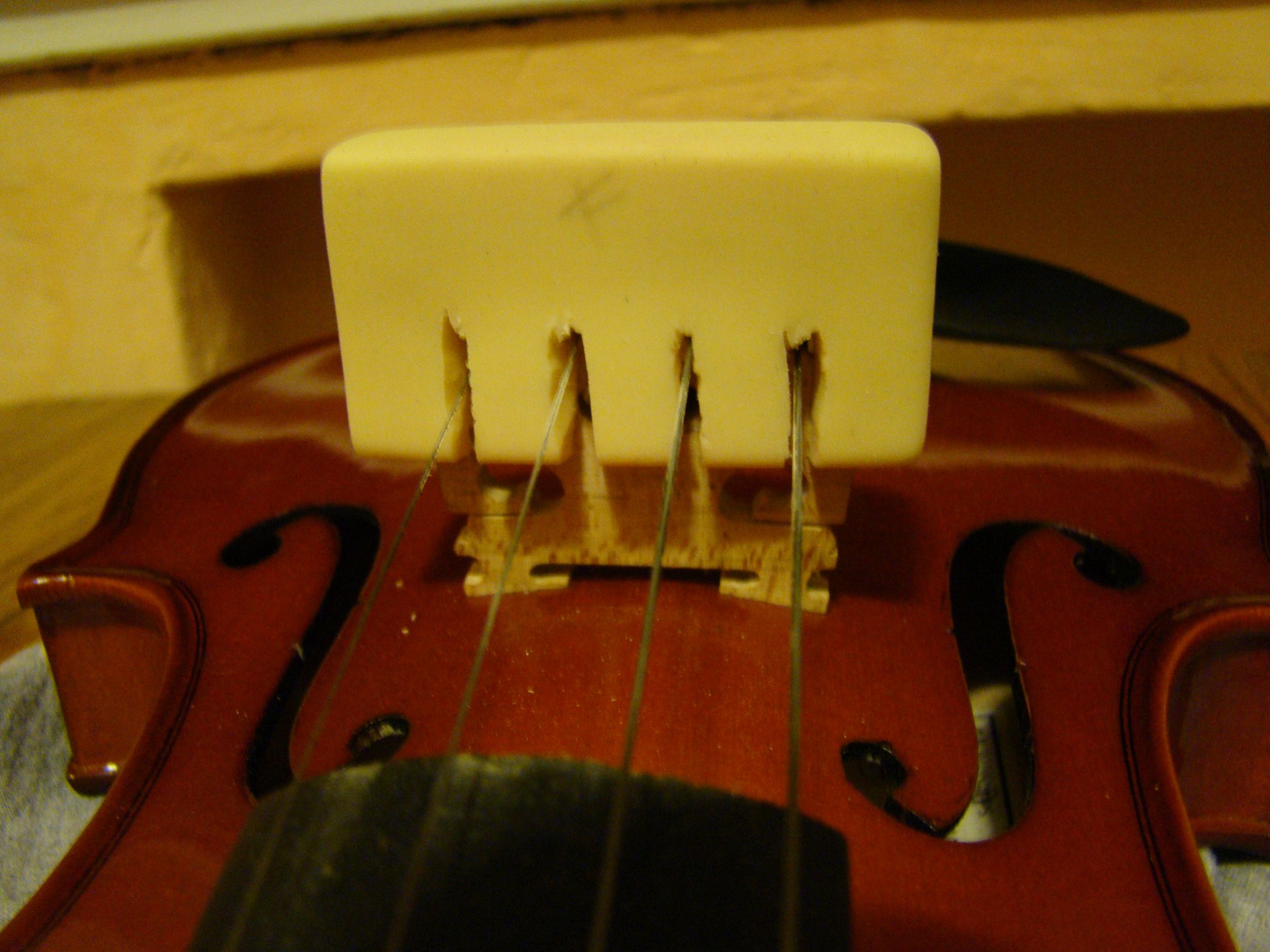 Violin Mute 4 Steps (with Pictures) Instructables