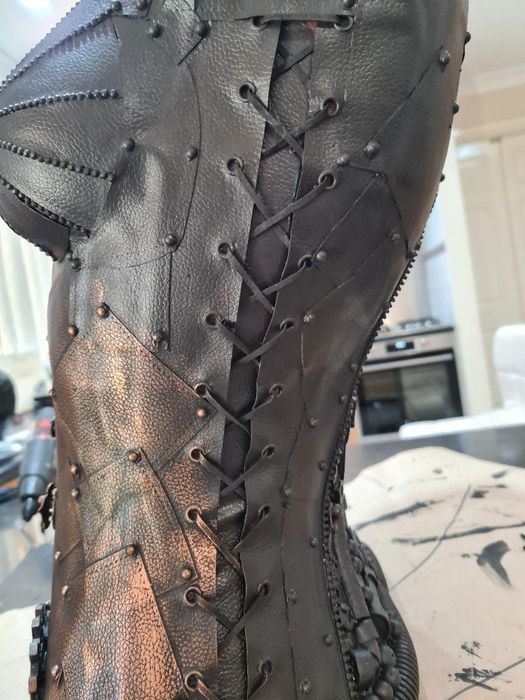 Highlighting the Leather