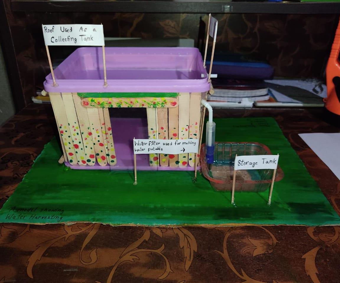 Simple and Working Rainwater Harvesting Model Using Waste Materials 8 Steps Instructables
