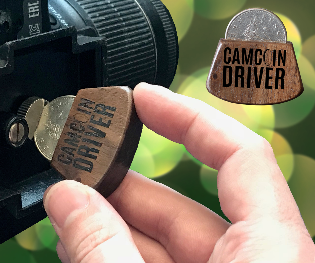 CAMCOIN DRIVER - Make a Tripod Mount Tool Using a Coin