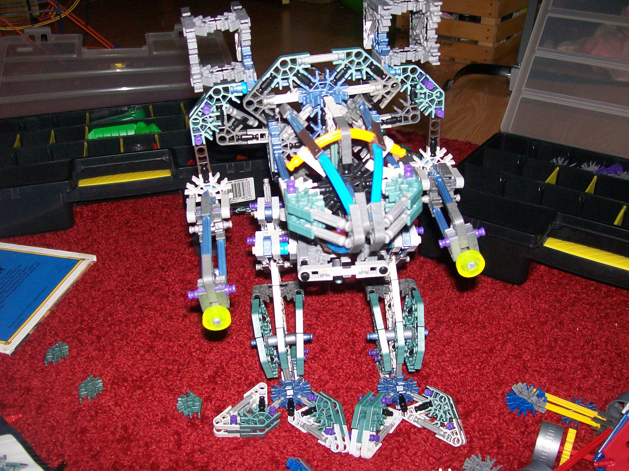 How to Make a Knex Robot 6 Steps Instructables