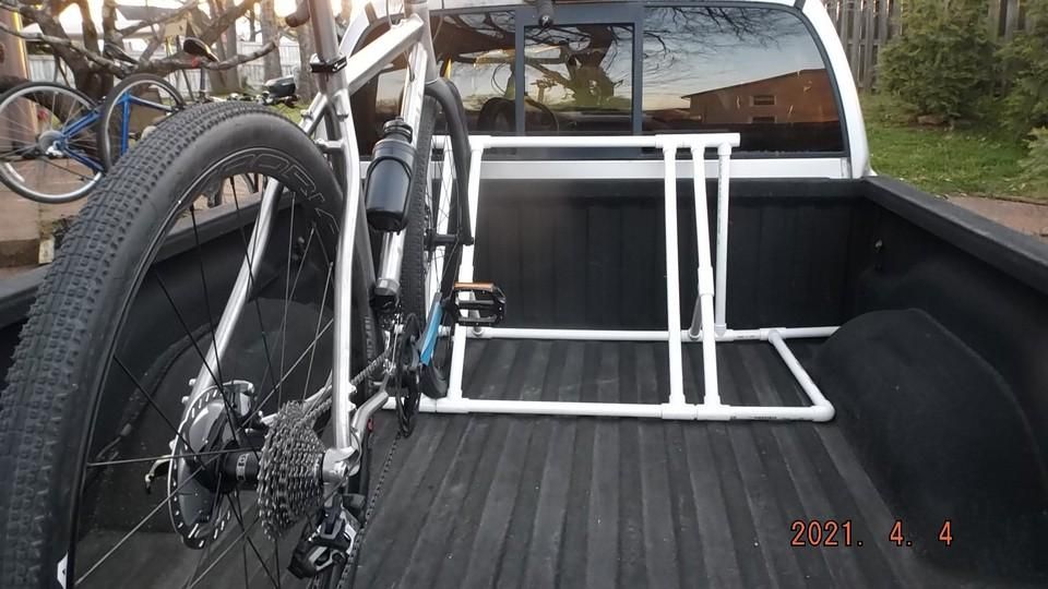 pvc bike rack