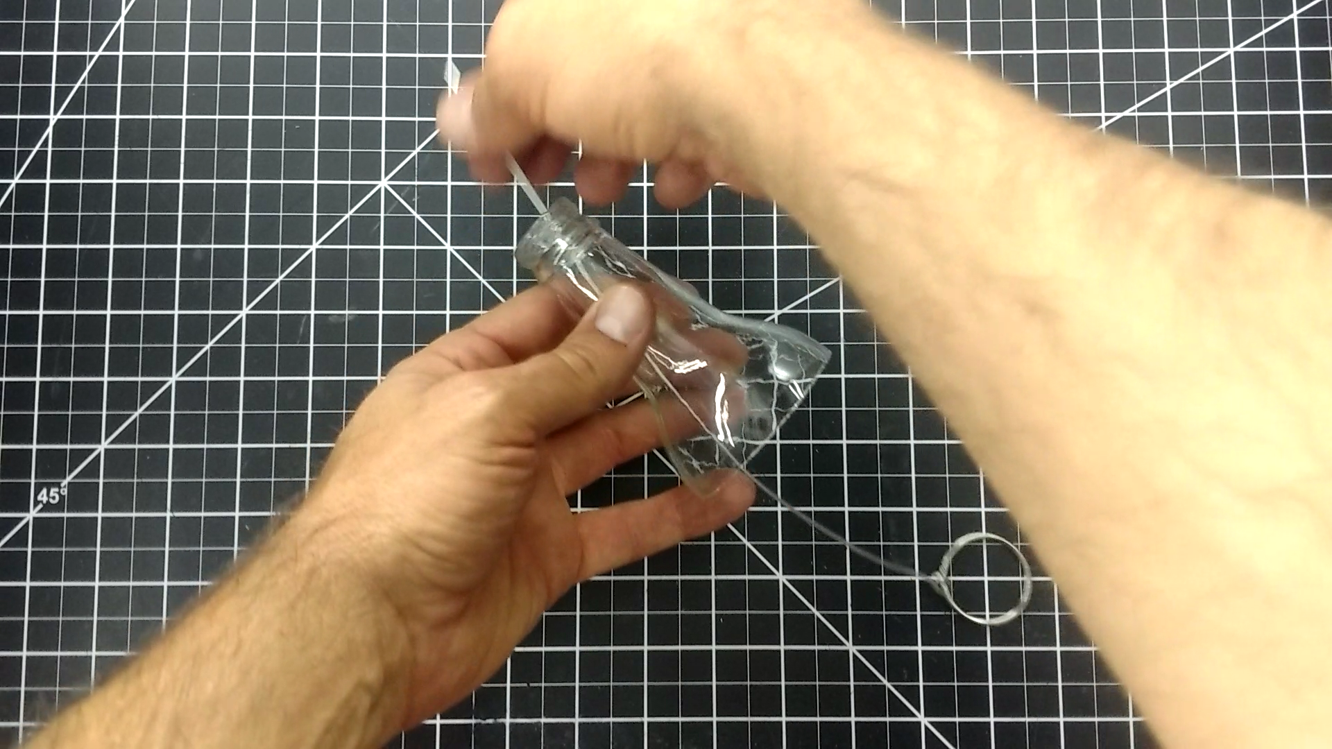 Hang a Glass Bottle 4 Ways 6 Steps Instructables