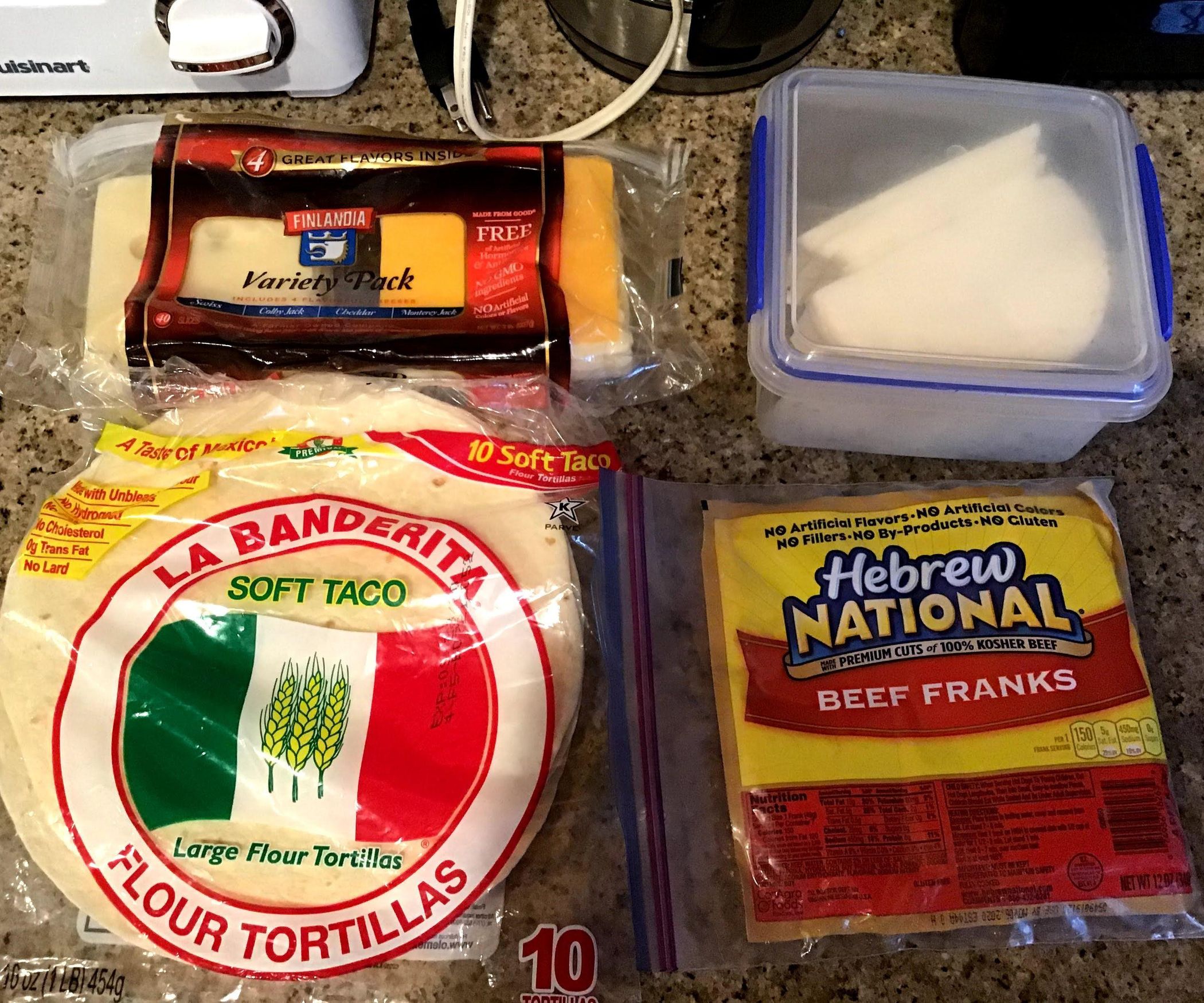 Cheesy HotDog Quesadillas 4 Steps Instructables