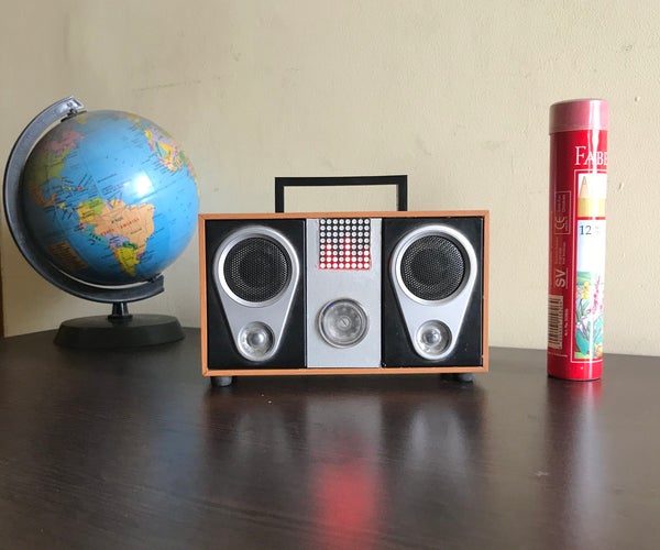 DIY Smart Speaker (Amazon Alexa + Bluetooth + Binary Clock + Audio Visualization)