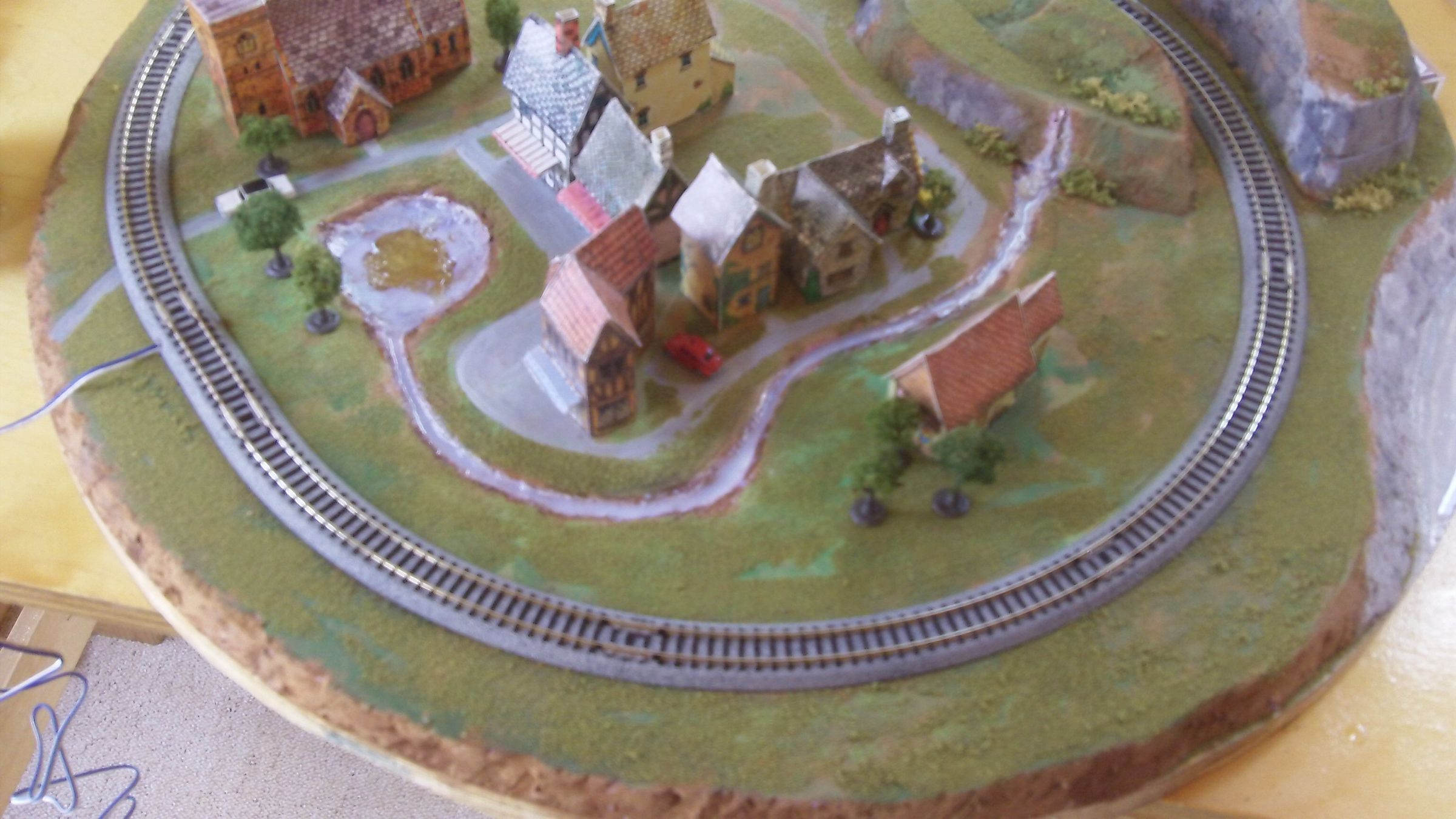 N Scale Railroad Layout Small Easy 3 Steps Instructables