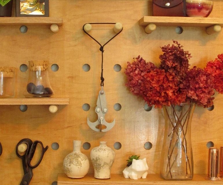 DIY Big Peg Board Shelving System 13 Steps (with Pictures