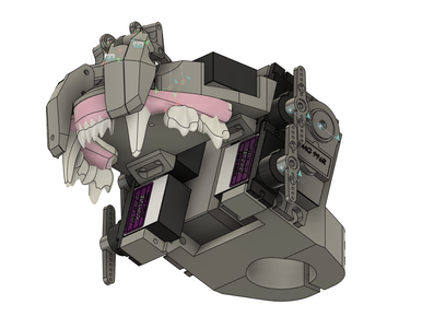 Simple Animatronic Mouth Using 3D Printing, Arduino and Python : 4 ...