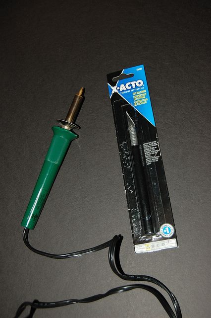 a hot knife,  cuts plastic, rope  opens welded plastic cases. DIY Project DIY Project Image