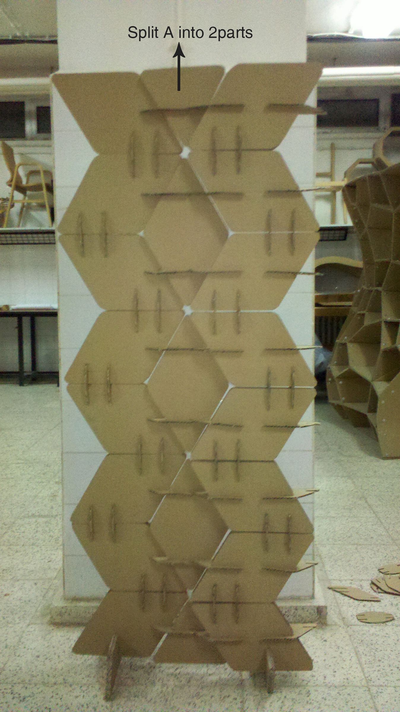 Cardboard Room Divider 6 Steps (with Pictures) Instructables