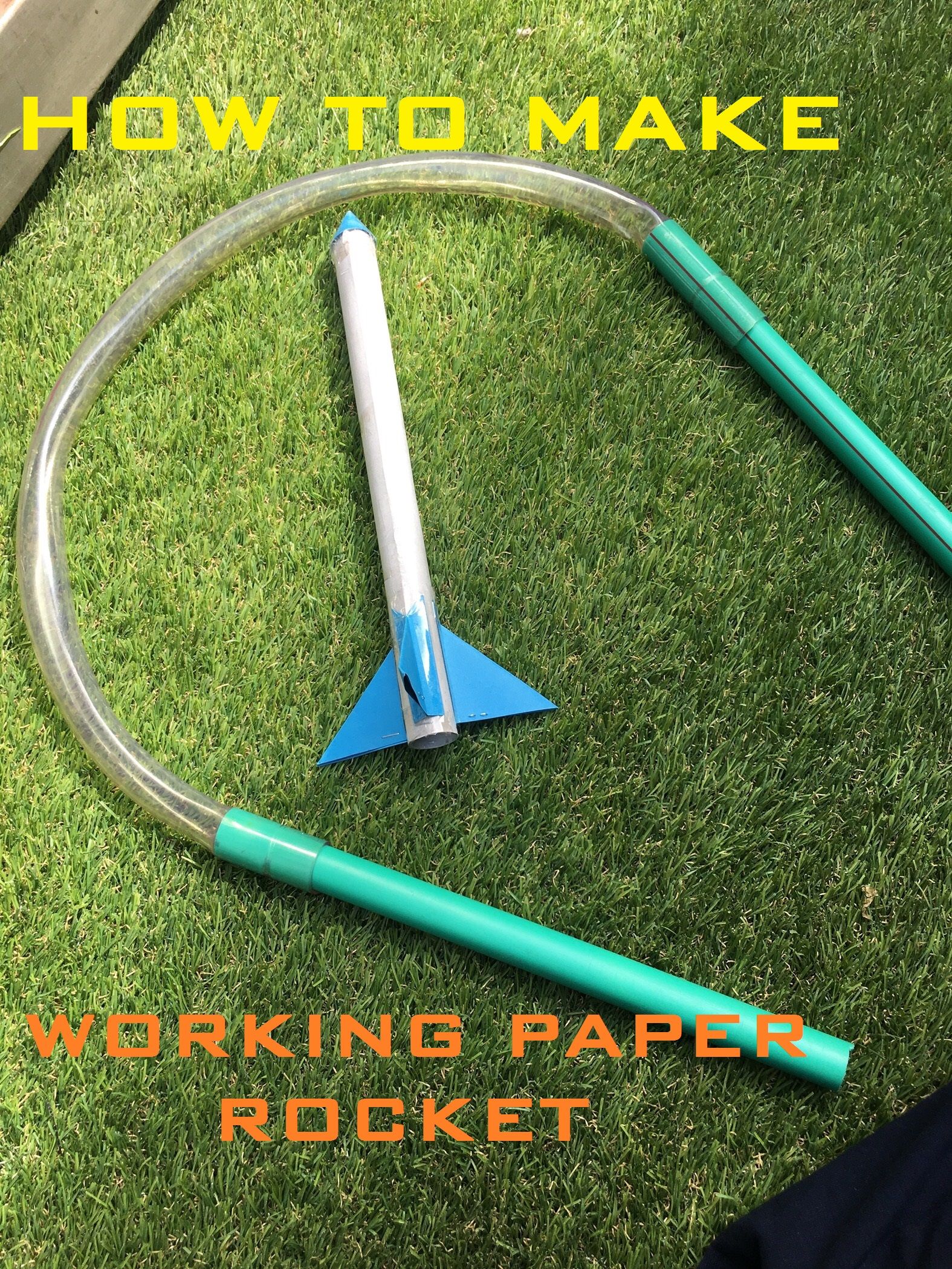 DIY Paper Rocket 6 Steps (with Pictures) Instructables