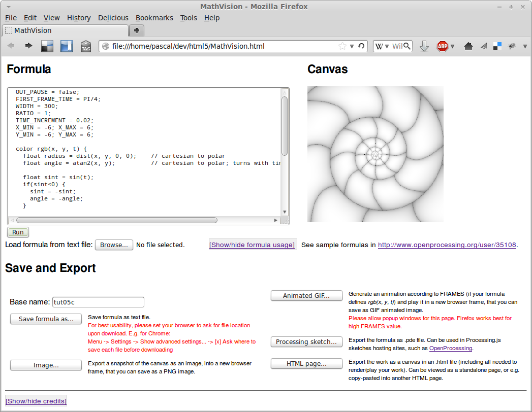 Play With Math: Make Animated GIF and HTML5 : 15 Steps (with Pictures ...