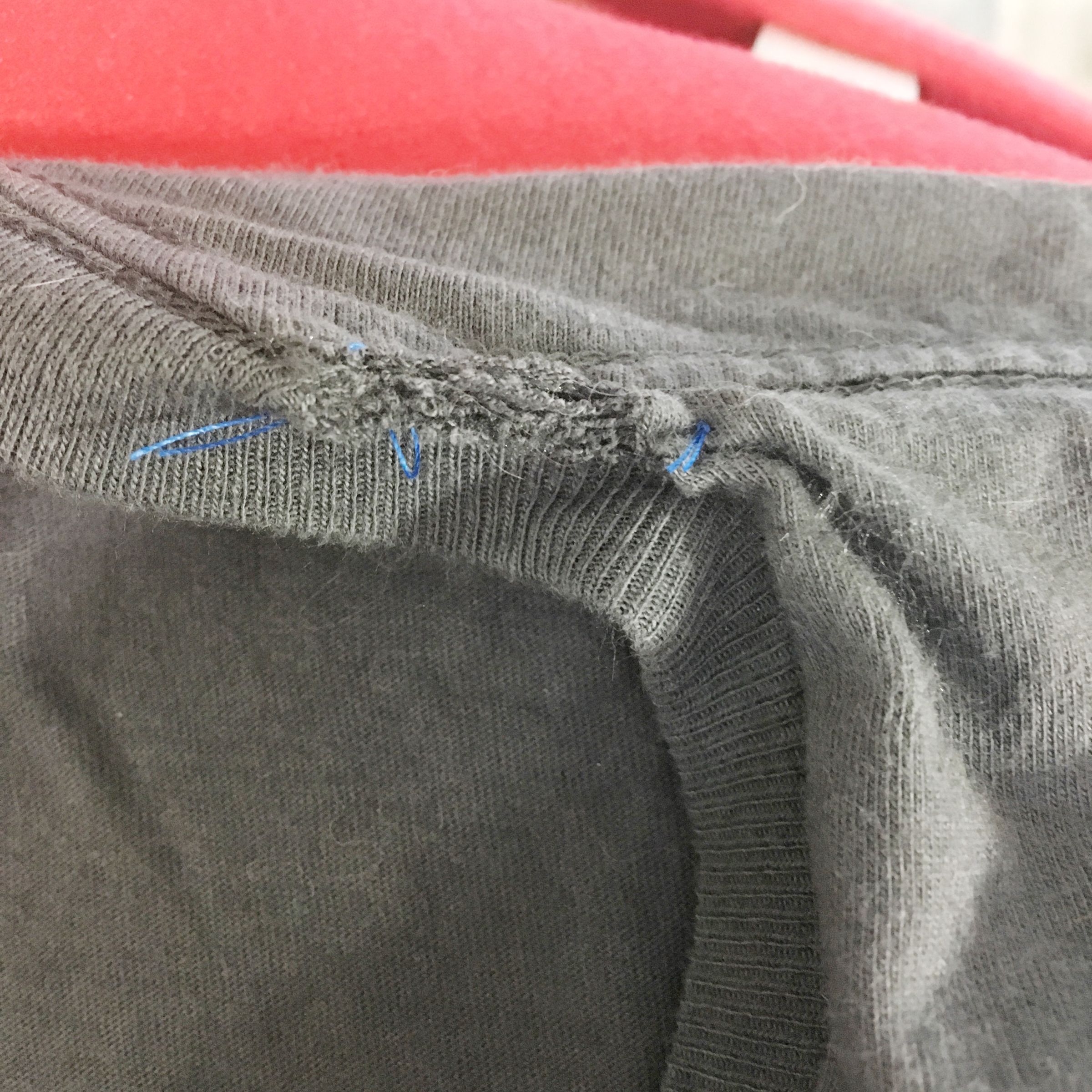 Turning a Crew Neck Into a VNeck 11 Steps (with Pictures