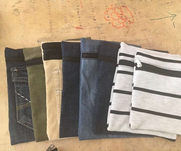 Upcycled Fabric Pouch