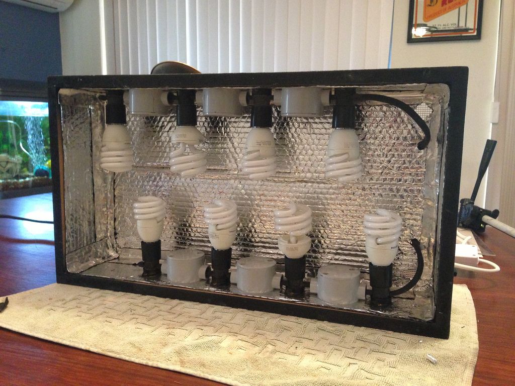 Compact Fluorescent Grow Light Instructables