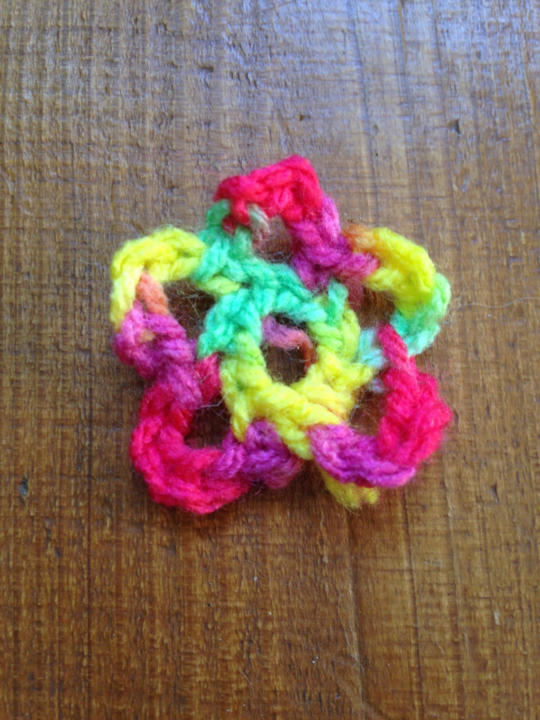 DIY guide for Simple Crochet Flower with step-by-step instructions