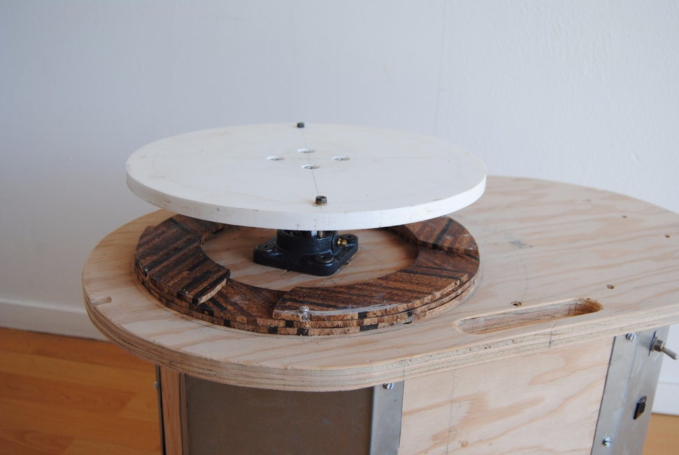 Montagem da cabeça da roda