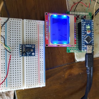 Arduino Digital Magnetic Compass (HMC5883L - 2 Display Modes) : 4 Steps ...