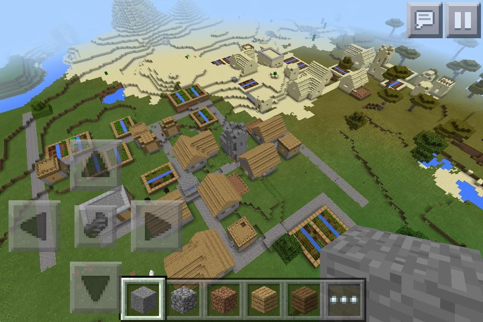 Minecraft Village 2 5 Steps Instructables