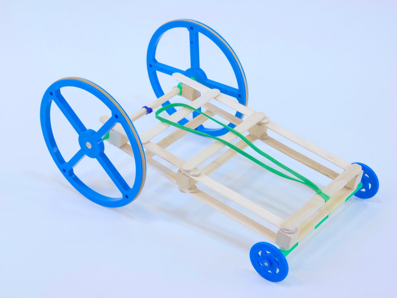 The Best Rubber Band Car : 9 Steps (With Pictures) - Instructables