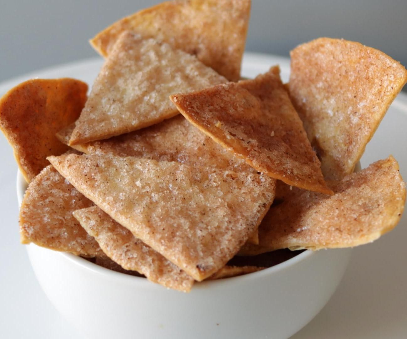 Cinnamon Sugar Tortilla Chips 4 Steps (with Pictures) Instructables