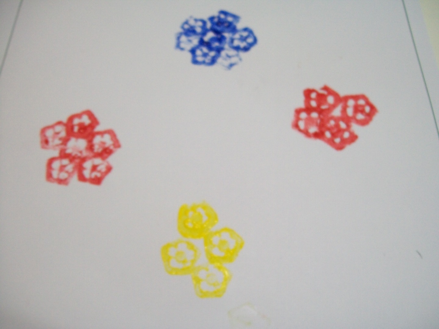 Lady Finger Impression Painting Instructables