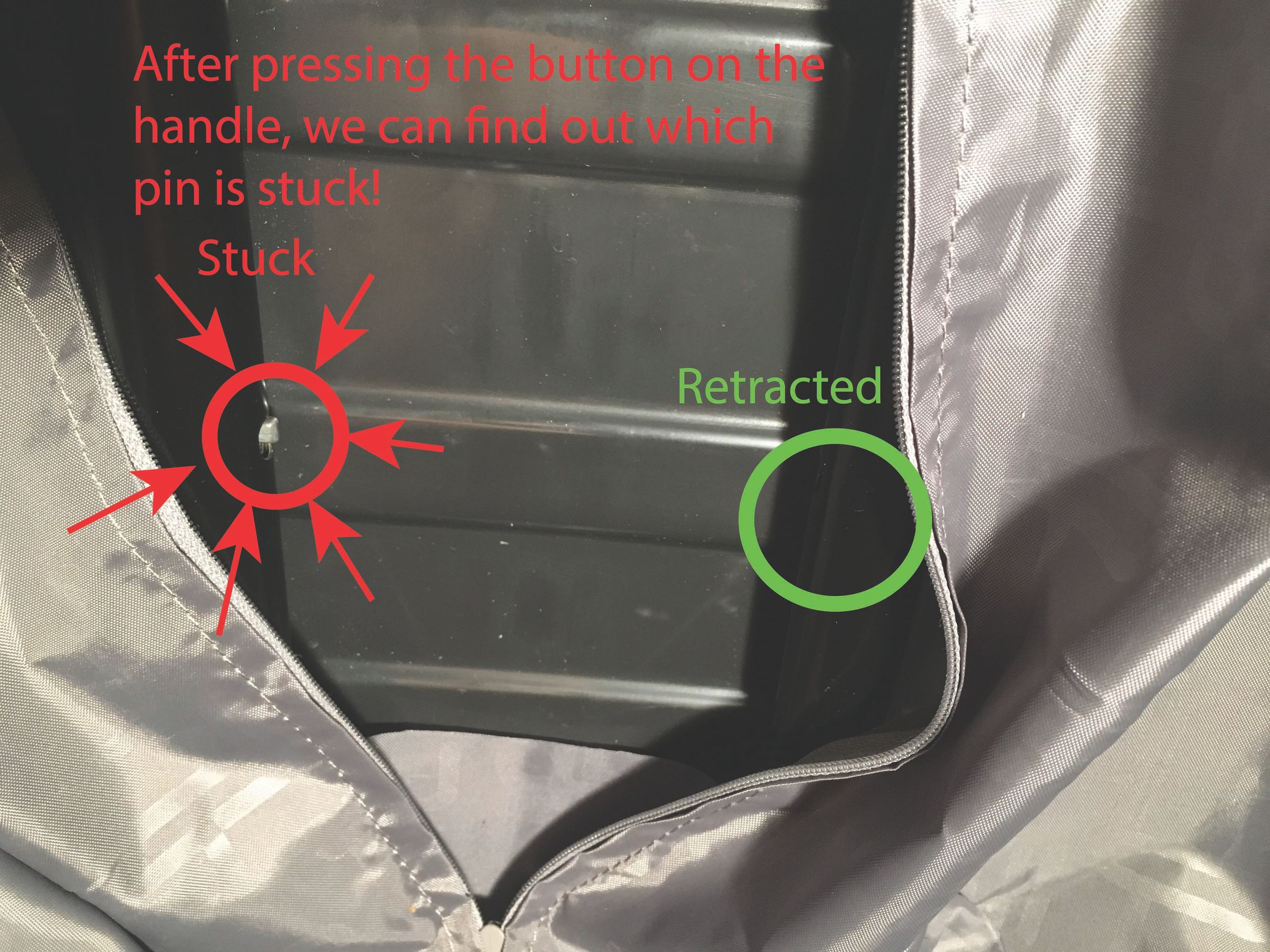 Luggage Handle Quick Fix 4 Steps (with Pictures) Instructables