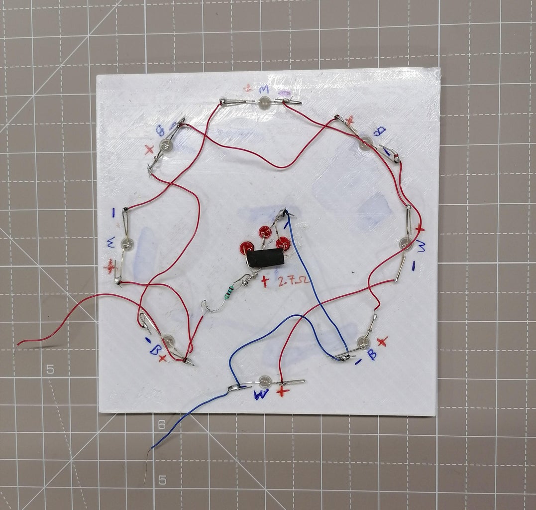 DIY Solar System Night Lamp : 11 Steps (with Pictures) Circuit Diagram